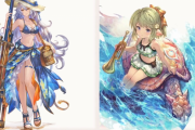 【グラブル】シルヴァとミムルメモルは次回ンデフェスでのSSRの可能性が濃厚に？サプライズが無ければ今年の水着キャラのトリを飾るであろう二人、属性と性能が気になりすぎる