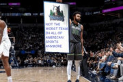 【NBA】ウルブズが北米4大リーグの通算チーム勝率最下位から無事脱出