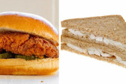 アメリカとヨーロッパのチキンサンドイッチ、お前らどっちが好き？