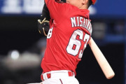 カープ西川龍馬、ヤク高梨から8号先制ホームラン！！