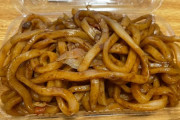 ワイ、夜食に焼きうどんを食す
