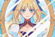 【FGO】鏡に映るAAさんイラスト！！　うつくしいですね！！