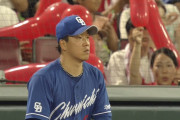 中日・川越、移籍後初打席でタイムリーヒット！　　　なお