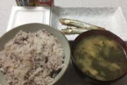 俺の朝食質素すぎてワロタｗｗｗｗｗｗｗｗｗｗ