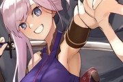 【FGO】武蔵ちゃんイラスト！！　JKピース可愛いです！！