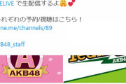 AKB48 が3/12(水)～15(日)まで 無観客で劇場公演を開催