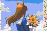 【ウマ娘】Wplaceで描かれたグラスワンダーの追悼ファンアートが凄いと話題に。