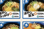 【悲報】そば「ったく…うどんは俺の最高のライバルだぜ！w」←こいつ