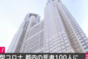 東京のコロナ死が１００人を突破ッッッ！！ |  東京都でインフルで1週間に100人死んでるが