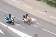 【動画】フランスのバイクチェイスに一般のおっさんが参戦した場合（ノ∇`）