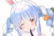 【朗報】人気Vtuber・兎田ぺこらさん、今年に入ってすでに4回も同接10万達成の快挙ｗｗｗｗｗ