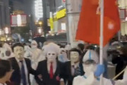 【画像】中国人さん、渋谷ハロウィンでやらかす…