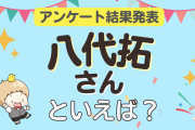 みんなが選ぶ「八代拓さんが演じるキャラといえば？」ランキングTOP10！【2023年版】
