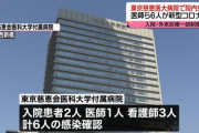 【コロナ】東京慈恵会医大病院で院内感染か　６人感染