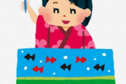 花火大会で金魚が入った袋を持った幼女「ふふーん、たこやきもたべたいなぁ」　ぼく「──その金魚どうするの?」