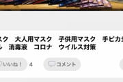 【悲報】マスクの価格、350,000円に上昇
