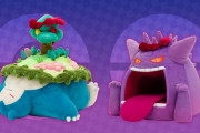 ポケセン公式からキョダイマックス姿の「ゲンガー」と「カビゴン」が発売！　キョダイマックスゲンガーは猫が好みそうなデザインだな…！