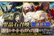 【FGO】週替りバーサーカーピックアップ1召喚が開催！金時オルタニキ等がPU