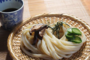 群馬の水沢うどん　日本三大うどんのひとつです