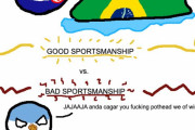 【世界】グッドなスポーツマンシップとバッドなスポーツマンシップ【ポーランドボール】