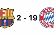 ◆悲報◆バルサｖｓバイエルン、ここ5試合の対戦スコア合計２－１９…過去15試合に遡ってもバルサは2勝だけ?