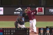 【vs. 楽天 2回戦】5回表 北山亘基 自己最多9奪三振!!!!