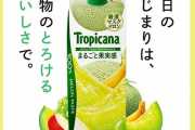 【悲報】『トロピカーナ100％まるごと果実感メロンテイスト』実はメロン果汁は2％で景表法違反