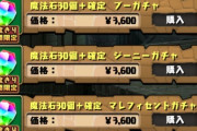 【パズドラ】ディズニー追加上方修正が全て3600円確定ガチャ枠でワロタwwwwww