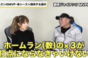 高木豊「打点はホームラン数の3倍以上ないといけない」