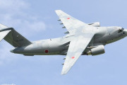 航空自衛隊のC-2輸送機から56個の部品が飛行中落下か…全国の同型機を点検し問題ないことを確認！