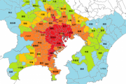 【悲報】関東の人口密度ｗｗｗｗ