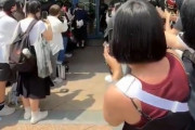 【動画】Vtuberの女性ファン、ガチのマジですごい…パネルが通るだけで大興奮ｗｗｗ