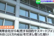 香川県警巡査部長がスマホ16台と回線を詐取して転売 「ギャンブルで借金があった」