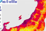 新潟、２日連続で４０℃超え　フェーン現象で日本海側は灼熱地獄に