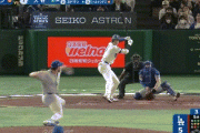 大谷翔平、第三打席で今季第1号ソロホームラン！！！！！！！！！！！！！！！！！！！！！！！！！！