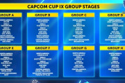 「CAPCOM CUP Ⅸ」予選グループの組み合わせが決定。日本勢はももち選手がグループG、カワノ選手がグループＢ、ぷげら選手がグループＨに