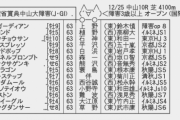 12/25(土) 第144回 中山大障害 (J・GI)