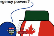 【カナダ】一時的な非常事態権限【ポーランドボール】