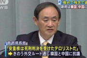 この先韓国に甘い人は首相になれないと思うぞ　～　【日韓】　これが菅官房長官の歴史観？　過去の発言に韓国ネット仰天　「日韓関係は終わりだ…」