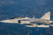サーブの次世代型電子戦ポッドをグリペン戦闘機に搭載して飛行試験に成功…通常の戦闘機で電子戦が可能に！