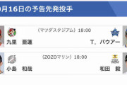 CSロッテvsソフトバンク、明日の予告先発は小島と和田の早稲田左腕対決！