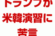 韓国が米朝に裏切られてパニック状態！　トランプが米韓軍事演習に苦言！　北朝鮮主導の統一は既定路線か！