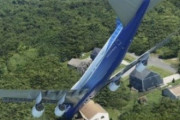 【画像】マイクロソフトの飛行機ゲーム、実在するゲーム内の家に飛行機を墜落させることが可能らしい