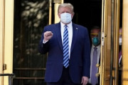 トランプ氏が退院　投薬など治療は継続