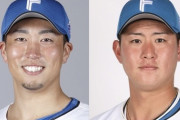 日本ハムが井口和朋と姫野優也に戦力外通告　現役続行希望しトライアウト参加へ