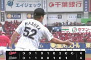 守護神・益田、一死一二塁の大ピンチも無失点で凌ぐ！