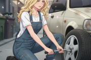 車のタイヤ交換を自分でやってる貧乏人いるでしょ