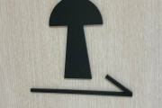 ショッピングモールで見つけた「トイレのピクトグラム」　見る人を悩ませるデザインに「これは難しい」と困惑