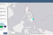 フィリピン付近で「M6.8」の地震が発生、津波被害の心配なし