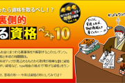【資格】割りと簡単に取れて持ってたら楽な仕事につける国家資格ある？